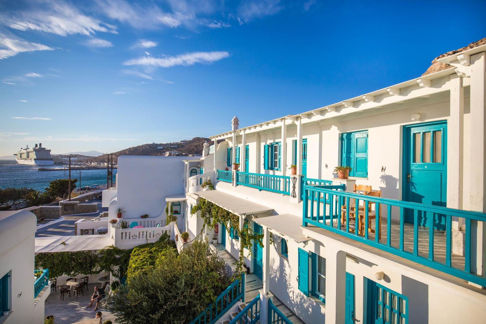 Pension Marias Sea View Mykonos Town Exteriér fotografie