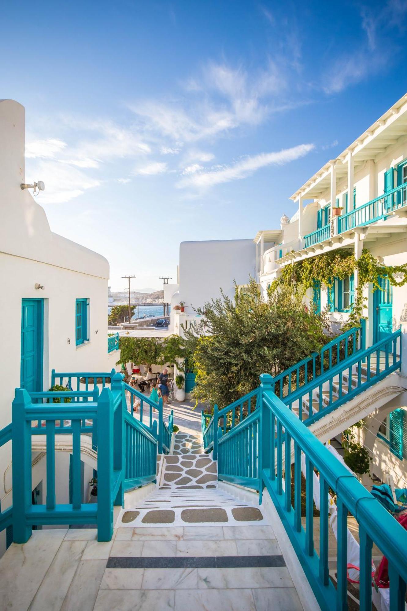Pension Marias Sea View Mykonos Town Exteriér fotografie